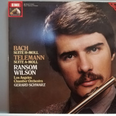 Bach/Teleman – Suite h-moll/Suite a-mol (1980/EMI/RFG) - Vinil/Vinyl/ca Nou