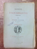 SOCIETE D&#039;AQUARELLISTES FRANCAIS, 1880 PARIS , CATALOGUE