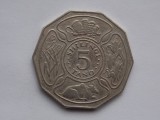 5 SHILINGI 1972 TANZANIA-FAO