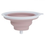 P&acirc;lnie Plastic, Pliabilă, Roz, Diametru Orificiu 1cm, Dimensiuni 17x12x16 cm, fara maner, Oem