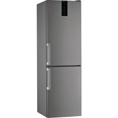 Combina frigorifica Whirlpool W9 821D OX H, 323 L, Clasa E, Dual No Frost, 6th Sense, Display Electronic Exterior, H 189 cm, Inox