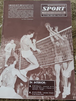myh 110 - Revista SPORT - nr 11/iunie 1963 foto