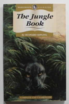 THE JUNGLE BOOK by RUDYARD KIPLING , 1993, COPERTA BROSATA ORIGINALA foto