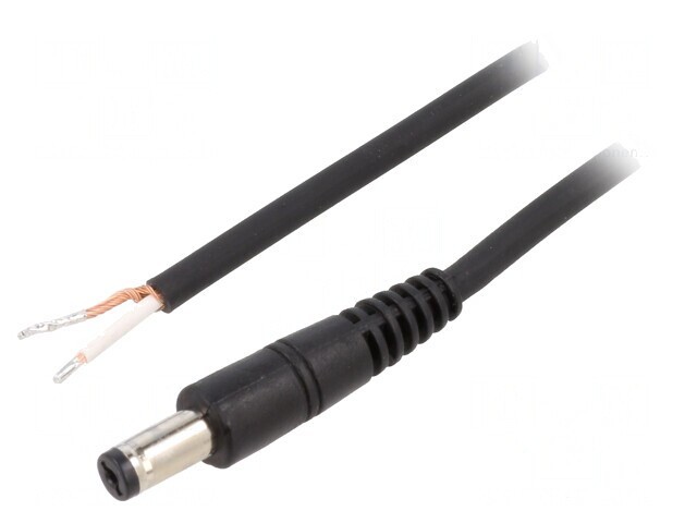 Cablu Alimentare DC 5,5/1,7 Negru 1,5m