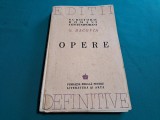 G. BACOVIA *OPERE *POEZII / 1944 * 01 BIS