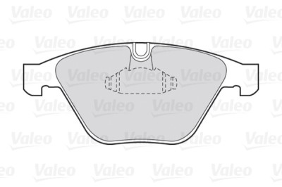 VALEO 301410 FIRST set placute frana,frana disc foto