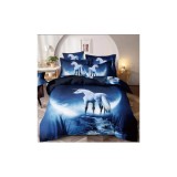 Cumpara ieftin Lenjerii de Pat Finet 3D, 6 Piese, Pat Dublu - JOJ542