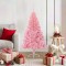 Pom de Crăciun artificial pre-iluminat Roz 120 cm PVC