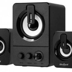 Boxe Rebel KOM1160, 2.1, 11 W (Negru)