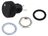 Potențiometru axial 10k&Omega; singură tură