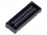 Conector PCB-PCB mamă PIN 60 0,5mm QSH aurit selectiv SMT SAMTEC