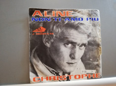 Christophe ? Aline/Non Ti Amo Piu (1962/Vogue/France)- VINIL/&amp;quot;7 Single/ foto