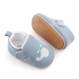 Botosei bleu pentru baietei - Elicopter (Marime Disponibila: 3-6 luni (Marimea