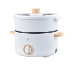 Oala electrica pentru gatit cu abur Ambiano, 1.3 l, alb