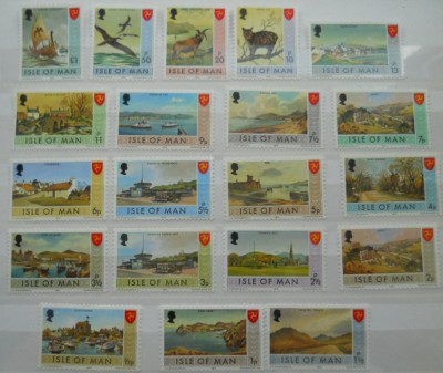 INSULA MAN 1973 SERIE MNH foto