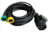 Cablaj Remorca Ușoară ASPOCK 13 pini la 2x5 pini, 5m - Cablu Conector Remorcă