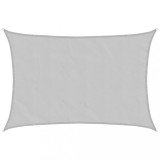Cumpara ieftin Parasolar, gri deschis, 3x4 m, 100% poliester Oxford