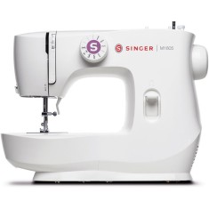 Masina de cusut M1605, Tip butoniera 4 trepte, 6 modele cusaturi, Alb