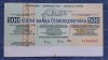 500 Korun Cehoslovacia / Czechoslovakia / Travelers Cheque - incasat in Cluj