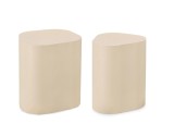 Set 2 masute otel ivoire Jasleen 35x33x45h; 47x42x45h
