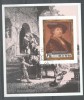 Korea 1981 Paintings, Rembrandt, imperf. sheet, used T.291, Stampilat