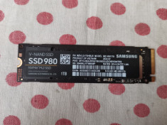 SSD Samsung 980 1 TB PCI Express, M.2, NVMe. foto
