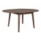 Masă extensibilă ovală Metz 118x118-158 cm stejar afumat