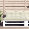 Gossi perna de paleti, crem, 120x40x12 cm, material textil