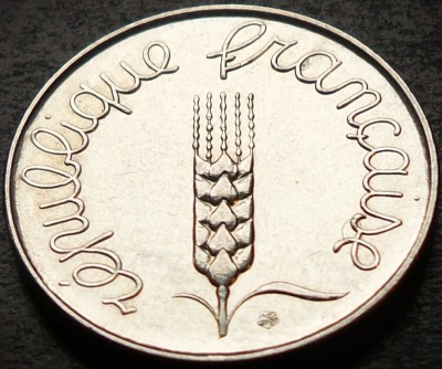 Moneda 5 CENTIMES - FRANTA, anul 1962 * cod 486 foto