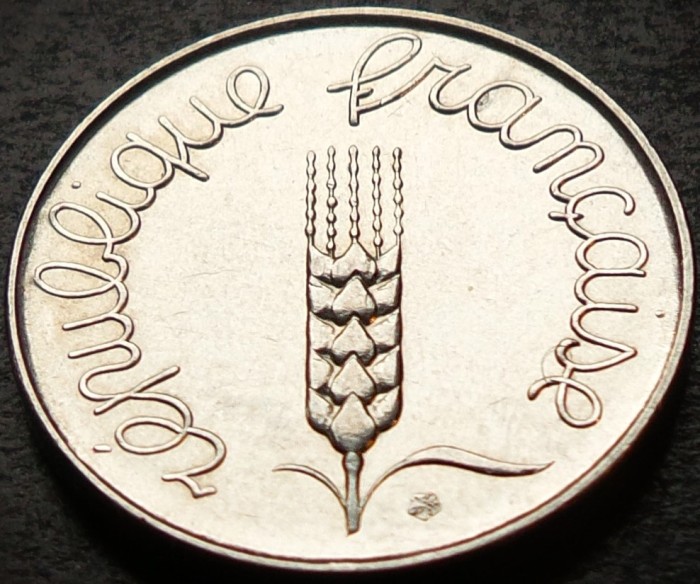 Moneda 5 CENTIMES - FRANTA, anul 1962 * cod 486