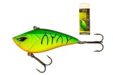 Vobler Wizard Vertix Vibrato Rattle Sinking Chartreuse Tiger, 7cm, 16g