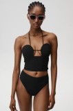 Undress Code chiloți de baie Naomi Bikini Bottom culoarea negru, 933