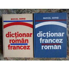 Marcel Saras - Dictionar Roman-Francez / Francez-Roman 2 volume