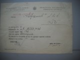 HOPCT DOCUMENT VECHI 314 MINISTERUL INDUSTRIEI COMERT EXTERIOR /BUCURESTI 1936, Documente