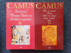 STRAINUL, CIUMA * FATA SI REVERSUL, NUNTA, MITUL LUI SISIF - Camus (2 vol) foto
