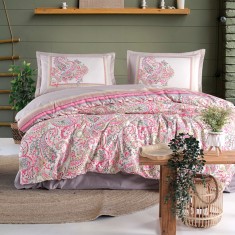 Lenjerie de pat ranforce Clasy king size (LUGA)