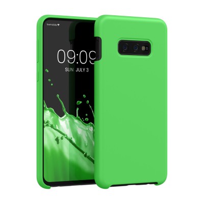 Husa Kwmobile pentru Samsung Galaxy S10e, Verde, Silicon, KWM000009SG049C foto