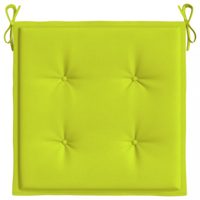 Perne scaune gradina 2 buc. verde 40x40x3 cm tesatura Oxford GartenMobel Dekor foto