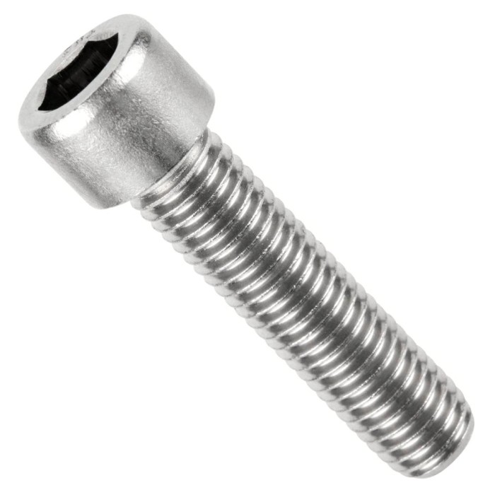 Set 100 Surub cap cilindric imbus M10 DIN 912 ISO 4762 M10 x 40 mm