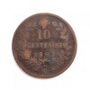 Moneda bronz ITALIA 10 Centesimi 1867 ( .OM .) km # 11, Europa