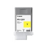 Cartus Cerneala Original Canon Yellow PFI-120Y pentru IPF TM-200|TM-205|TM-300|TM-305 130ml NOPP "2888C001AA"