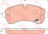 Set placute frana,frana disc VW CRAFTER 30-50 platou / sasiu (2F) (2006 - 2016) TRW GDB1696