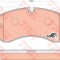 Set placute frana,frana disc VW CRAFTER 30-35 bus (2E) (2006 - 2016) TRW GDB1696