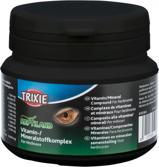 Vitamine Minerale pentru Reptile Erbivore, 80 g, 76384