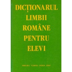 colectiv - Dictionarul limbii romane pentru elevi - 135039