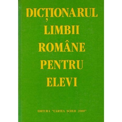 colectiv - Dictionarul limbii romane pentru elevi - 135039 foto