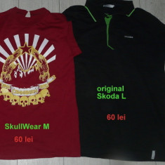 Tricou Skoda L, stema comunista PCR M,comunist,pret pe bucata