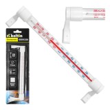 Termometru exterior pentru fereastra, 205 x 17 mm, alb, Keltin K00410A