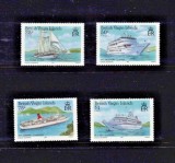 British Virgin Islands 1986 - Vapoare de croaziera, serie neuzata