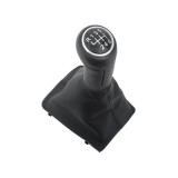 Buton schimbator viteze + nuca, Modecar, Pentru Audi Q5 8R 08-16, 6 viteze, Negru/Crom